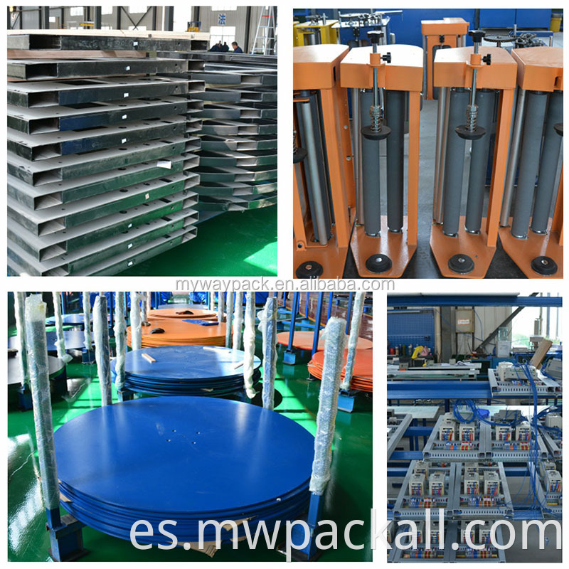 Máquina de paletas estiramiento completamente automática Pallet Pallet Stretping Machine Pallet Pallet Wrapper para la venta